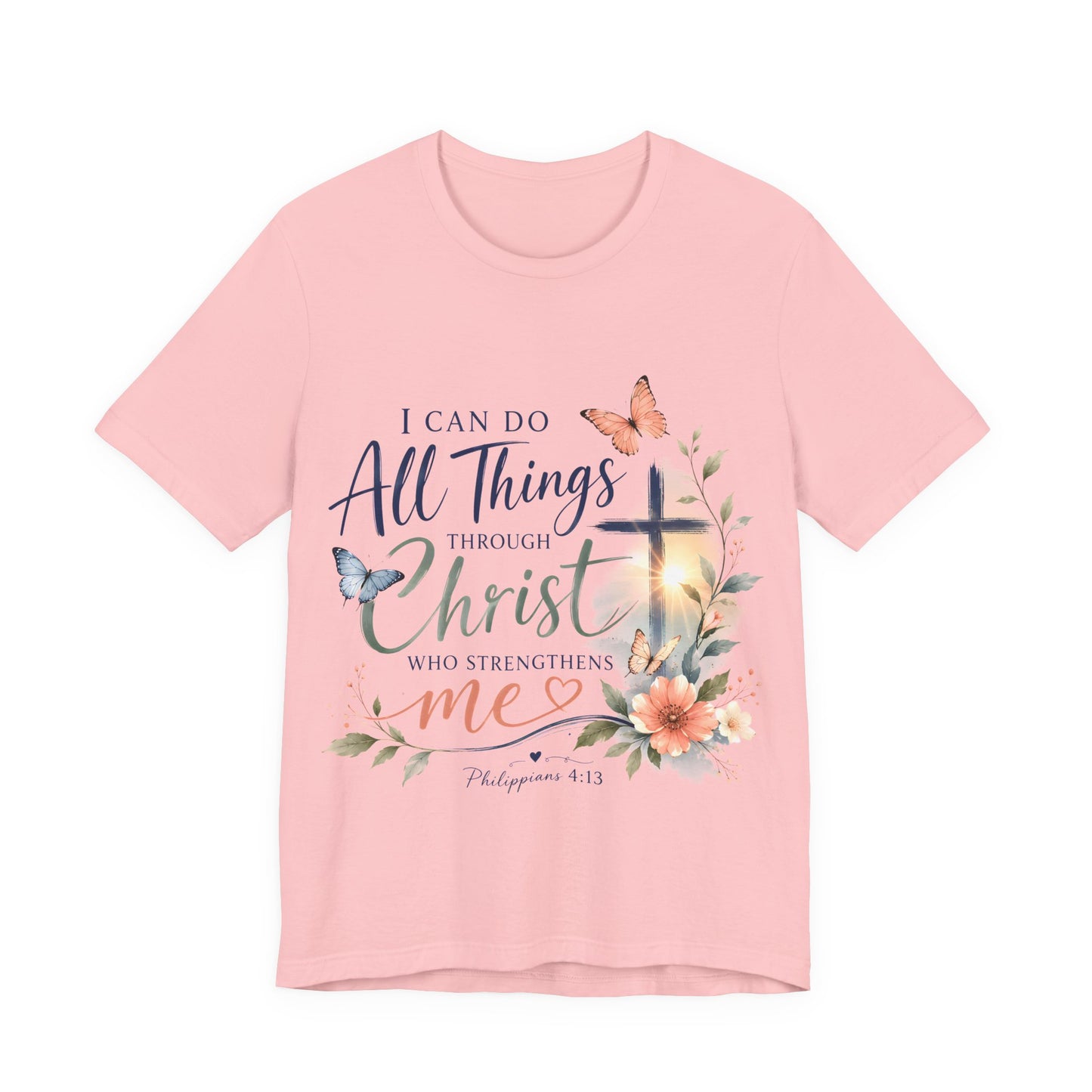 I can do all things- Christian Women T-Shirt