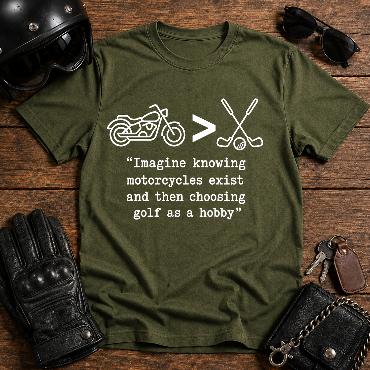 Motorcycle Funny T-Shirt
