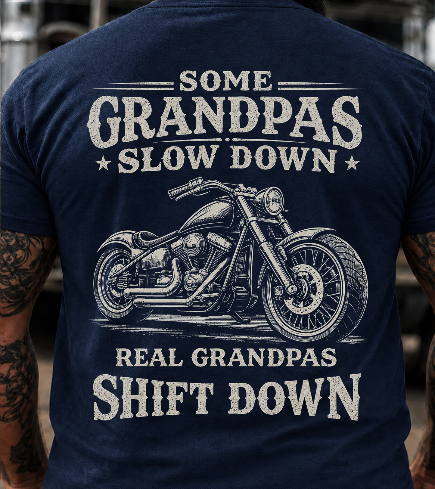 Some Grandpas Slow Down T‑Shirt Biker