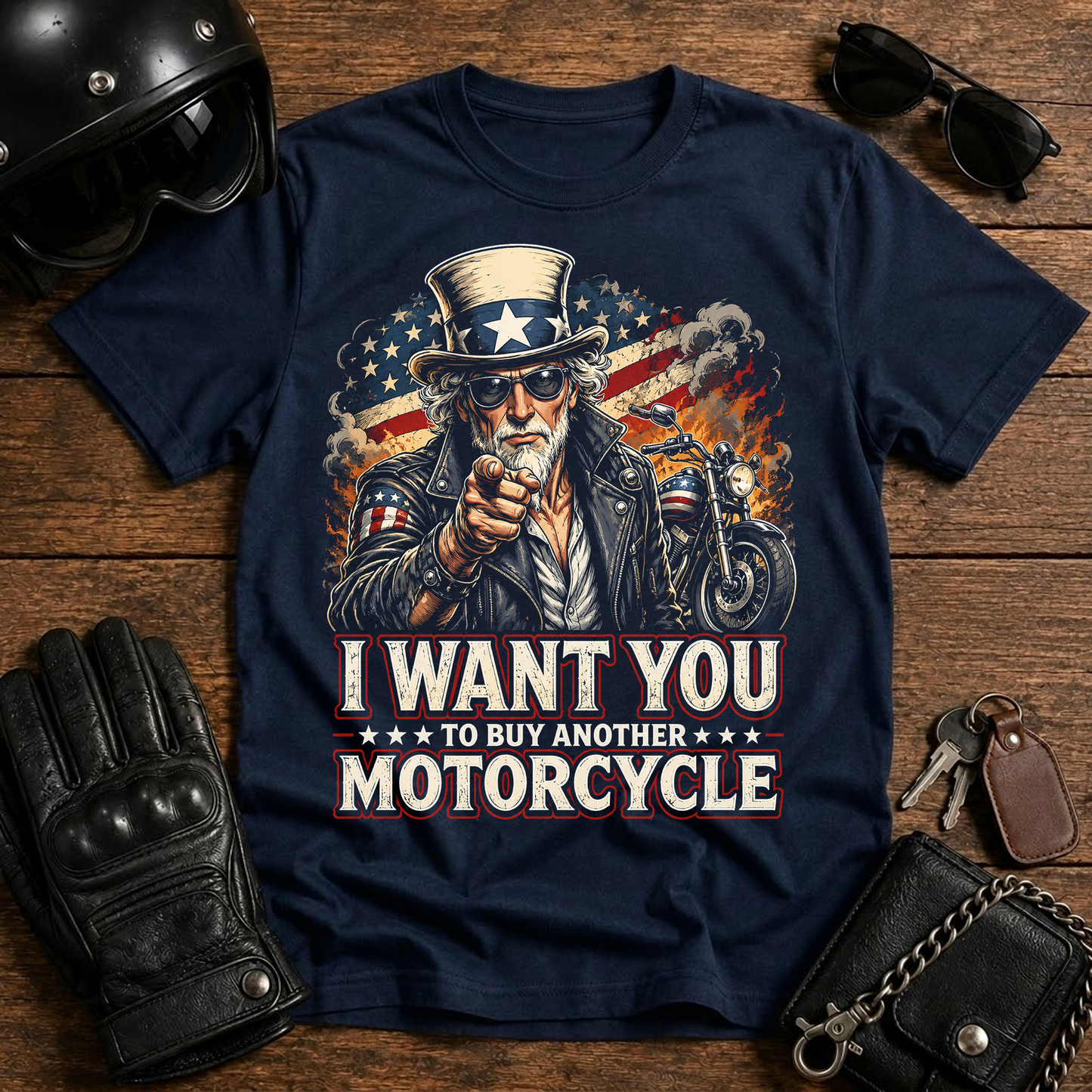 I Want You to Buy Another Motorcycle T-Shirt