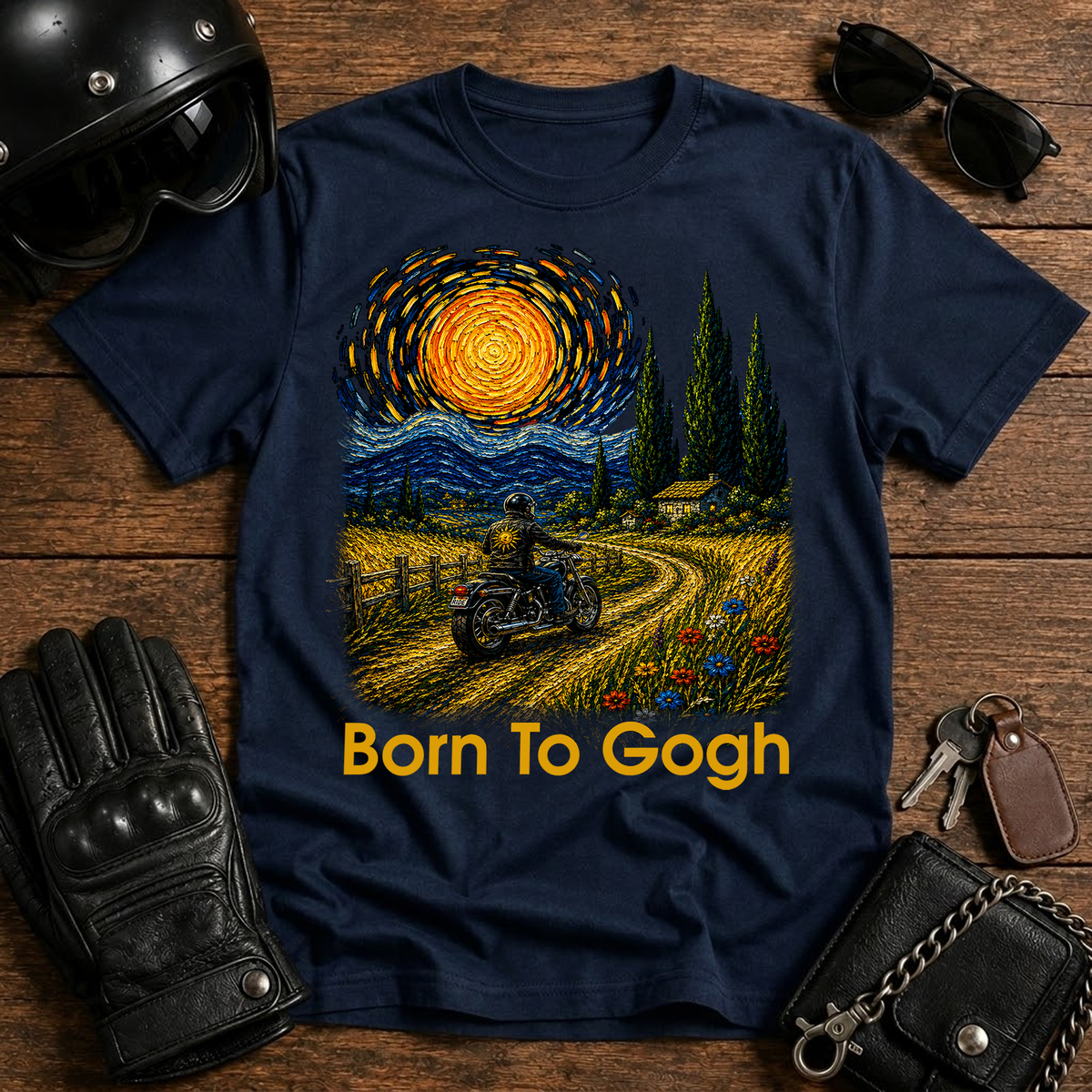 Born To Gogh T Shirt