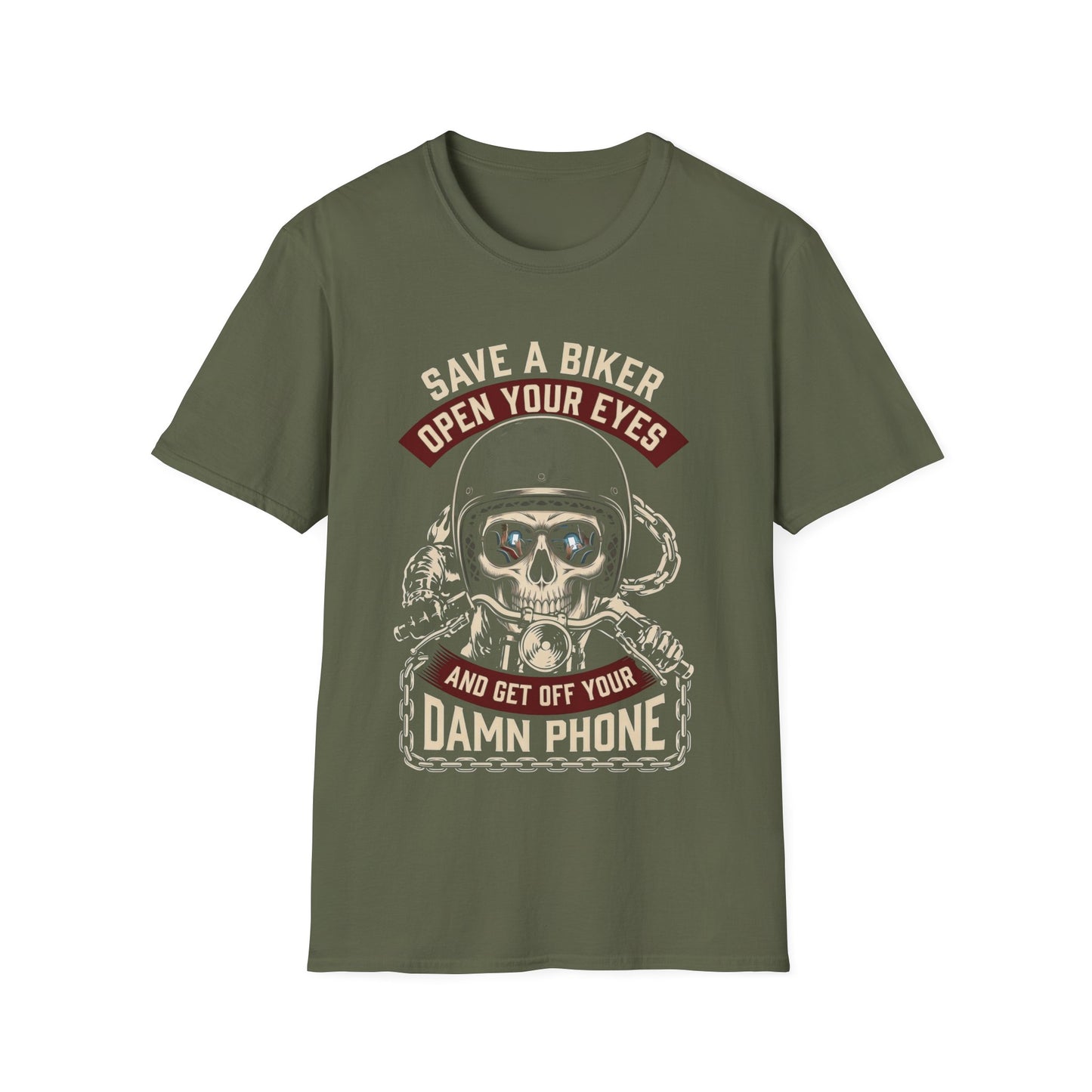 Save a Biker, Open Your Eyes T-Shirt
