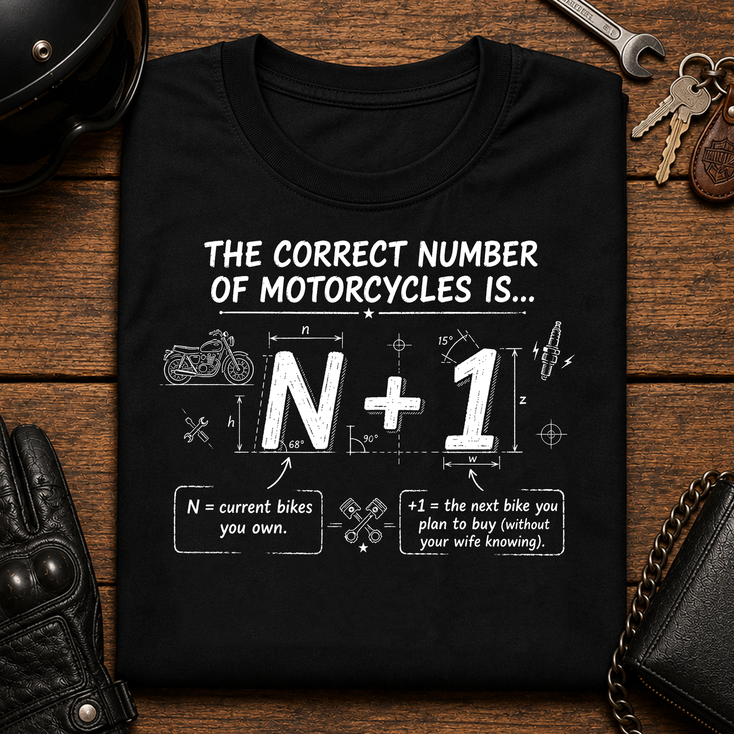 Motorcycle T‑Shirt