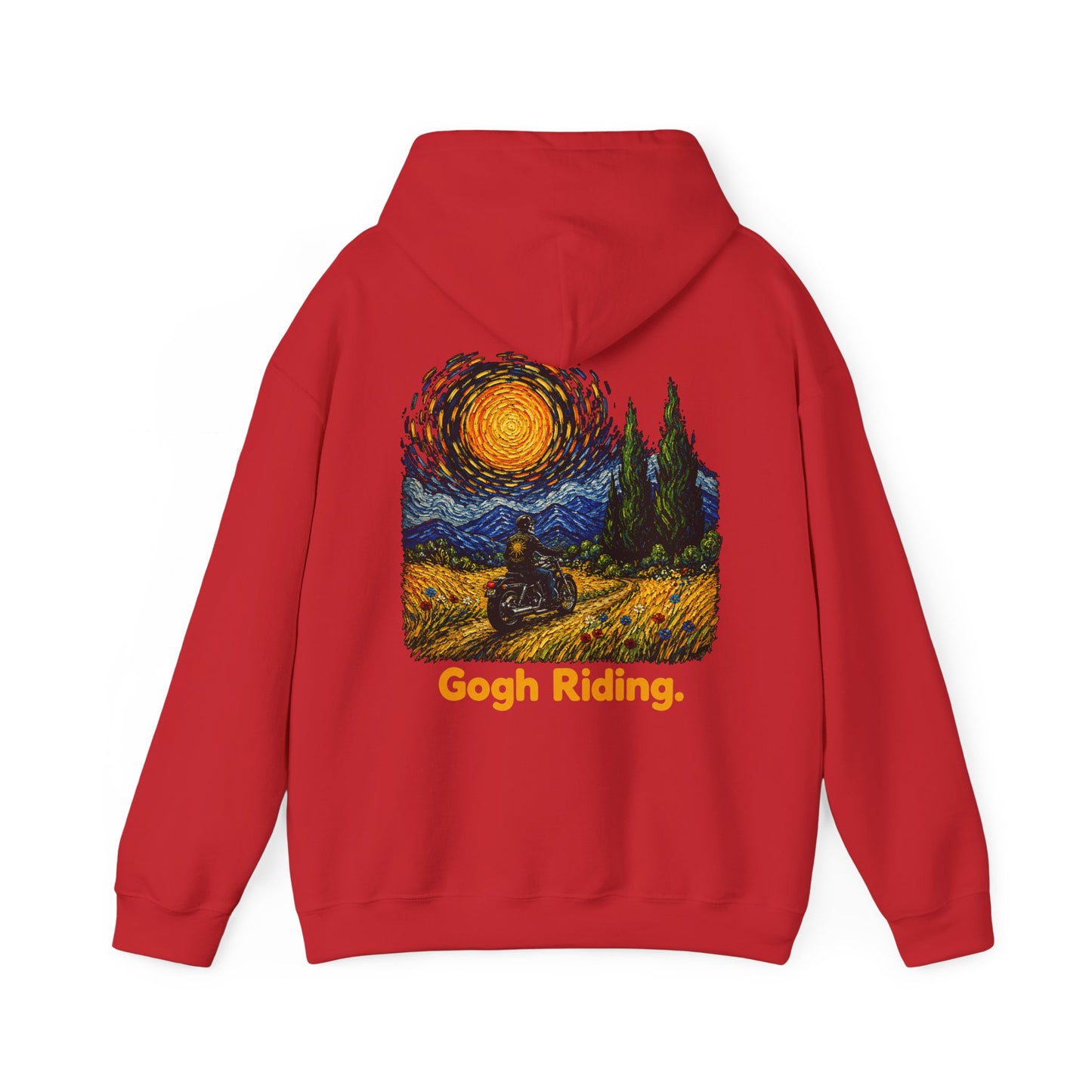 Gogh Riding Van Gogh Art Hoodie
