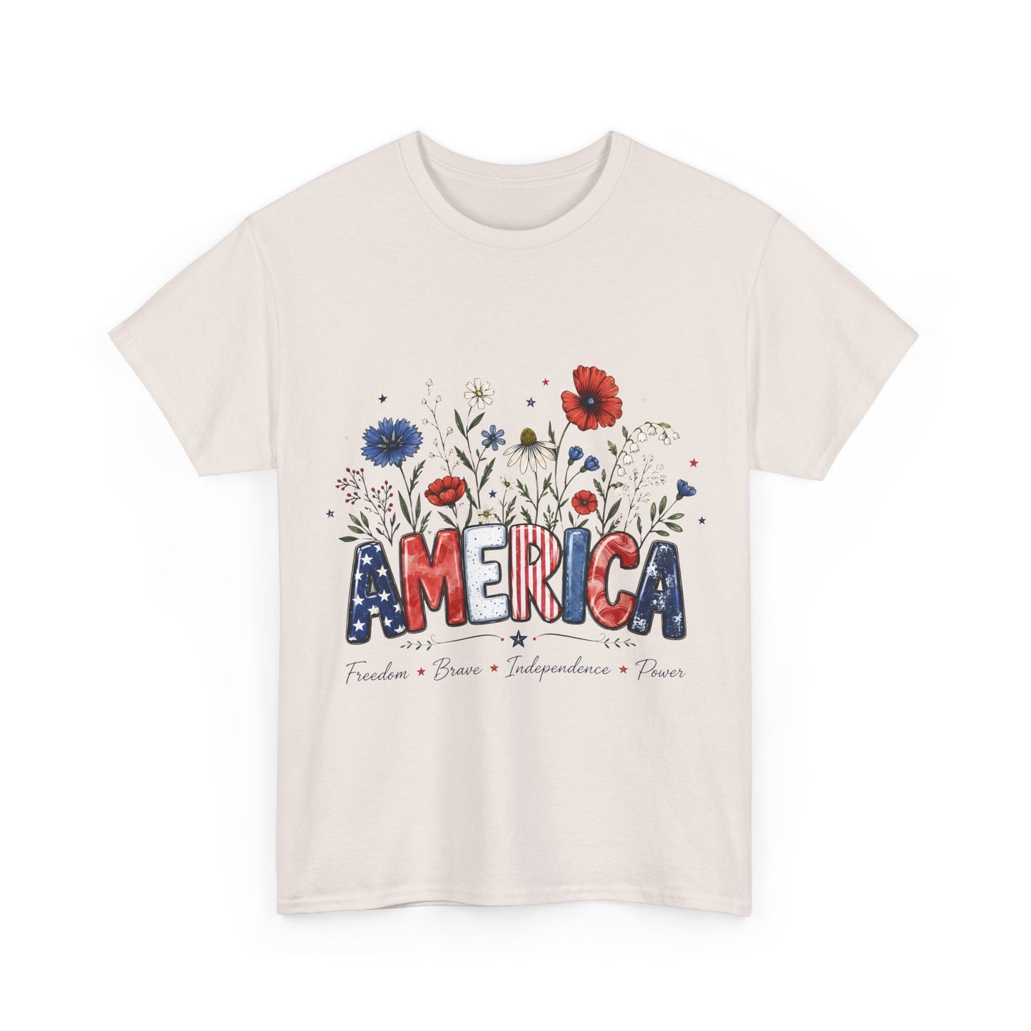 T-Shirt — "America"  (Freedom • Pride • Independence)
