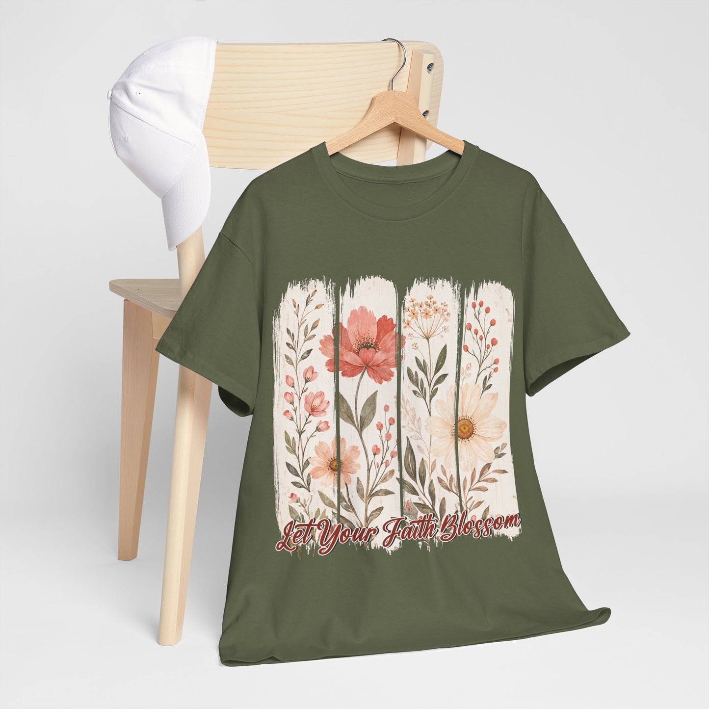 Let Your Faith Blossom Graphic T-Shirt