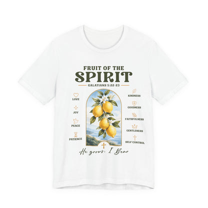 Fruit of the Spirit Lemon - Christian Women T-Shirt