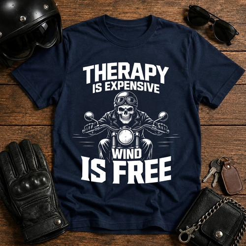 Therapy Is Expensive, Wind Is Free T‑Shirt