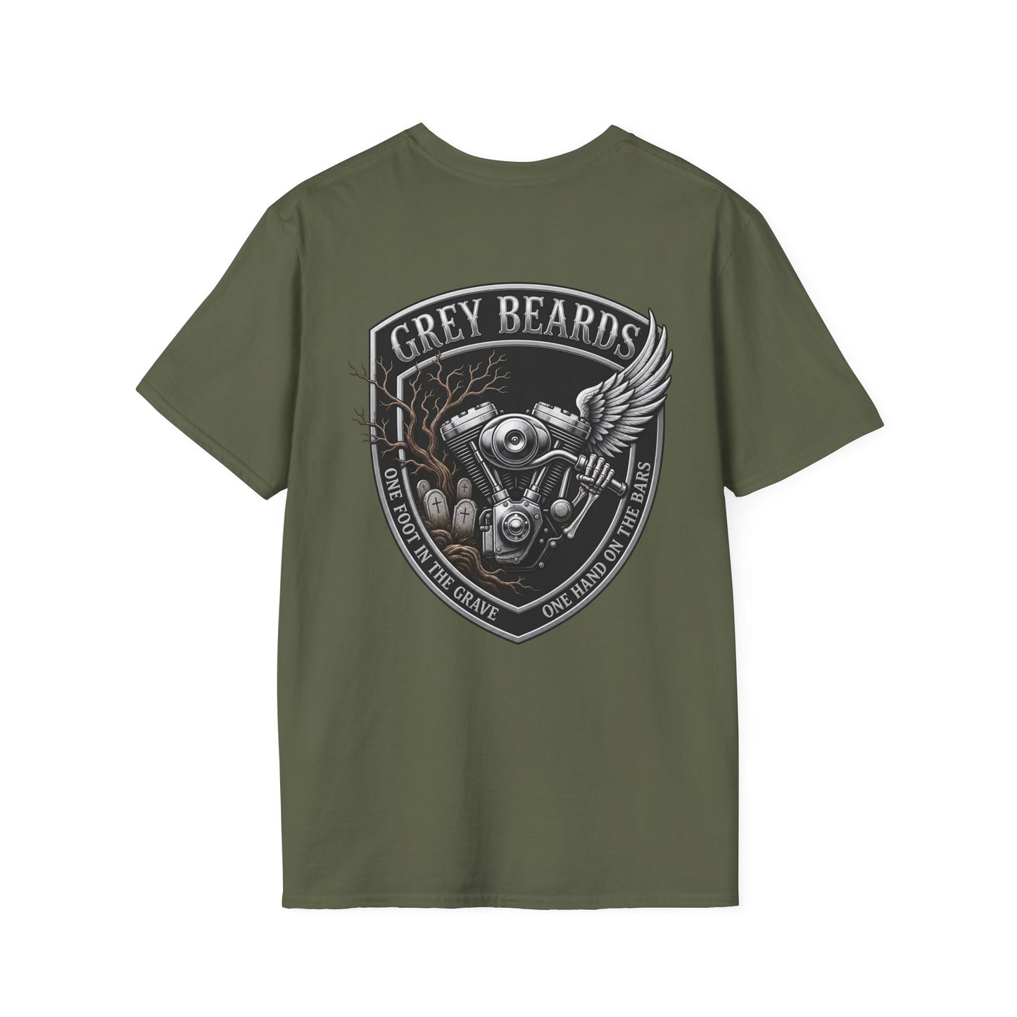 Vintage Engine Crest Tee T‑Shirt
