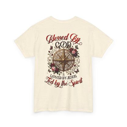 "Blessed By God, Loved By Jesus, Led By the Spirit" T-Shirt