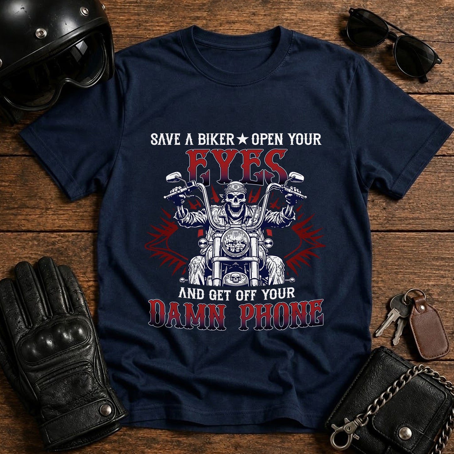 Save A Biker T-Shirt