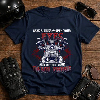 Save A Biker T-Shirt