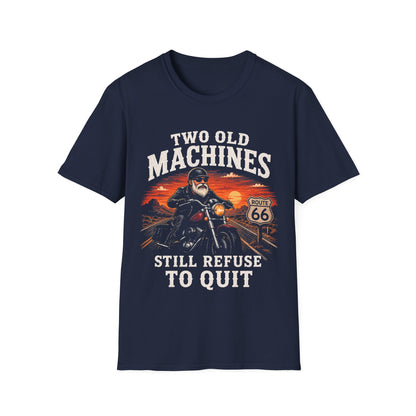 “Still Refuse to Quit” Retro Biker Tee