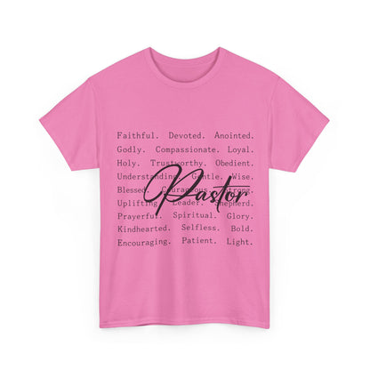 Christian Ministry Tee with Inspirational Words