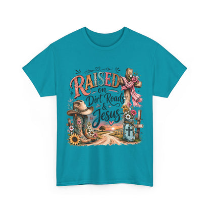 Raised on Dirt Roads & Jesus T-Shirt