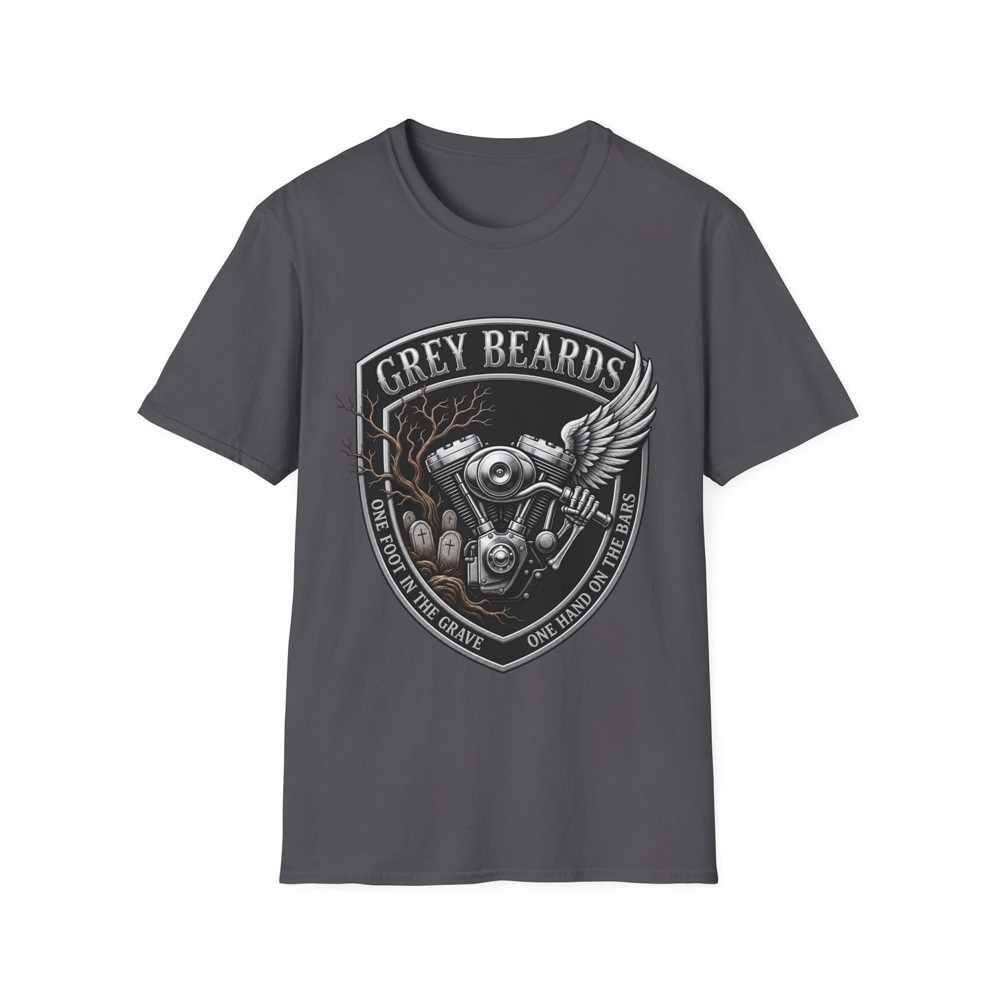 Vintage Engine Crest Tee T‑Shirt