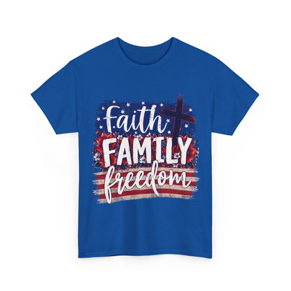 Faith Family Freedom T-Shirt