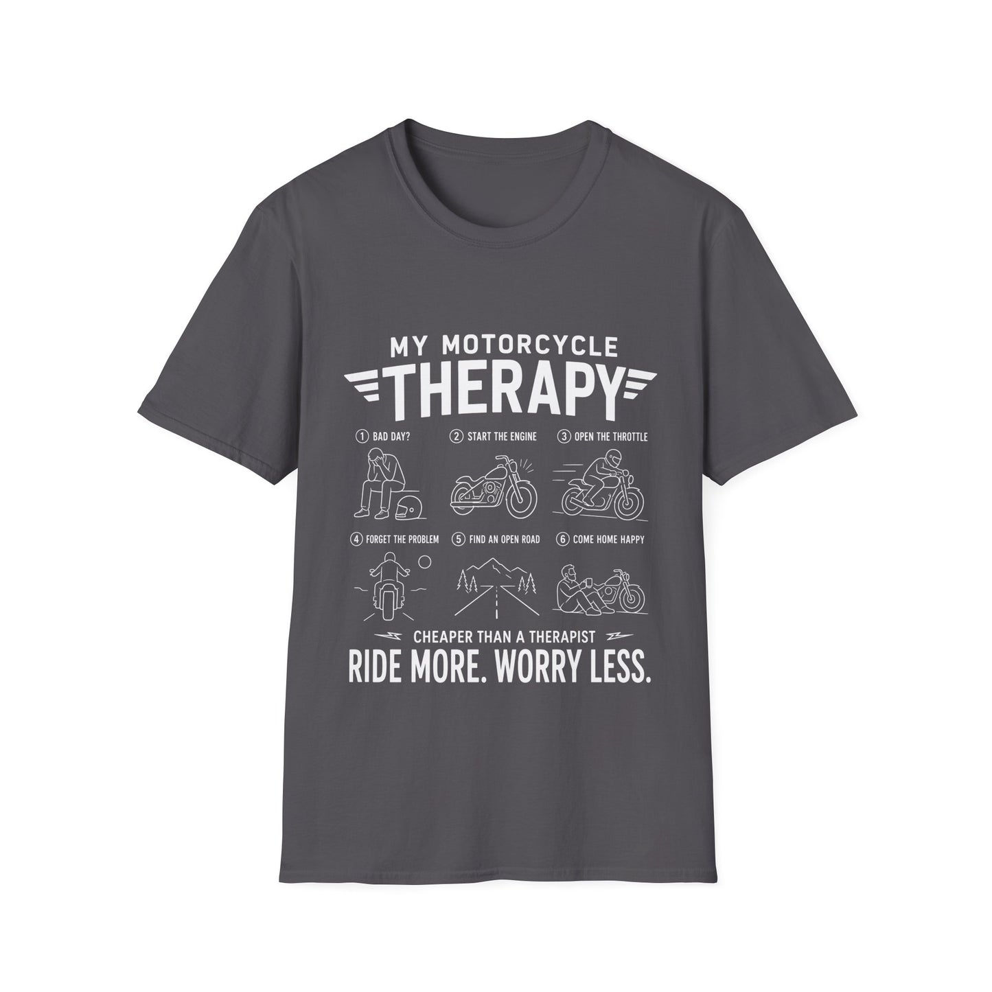 My Motorcycle Therapy T-Shirt