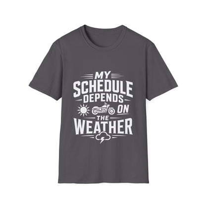 My Schedule Depends on the Weather T-Shirt
