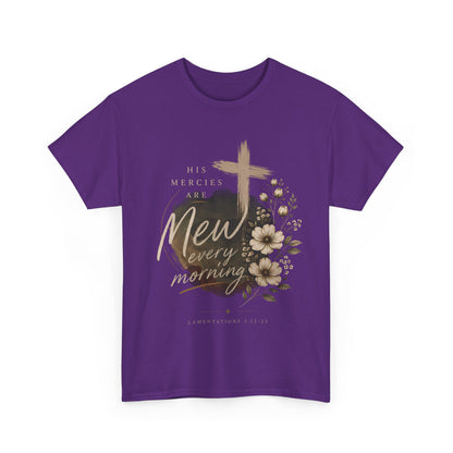 New Every Morning Christian Tee