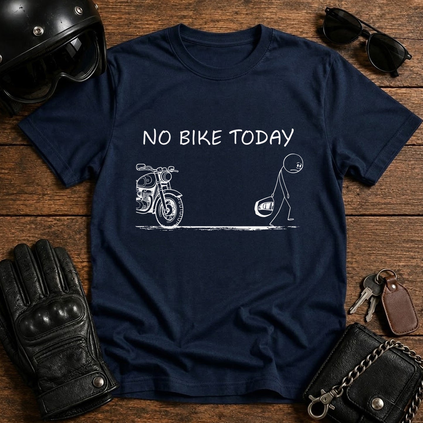 No Bike Today T‑Shirt
