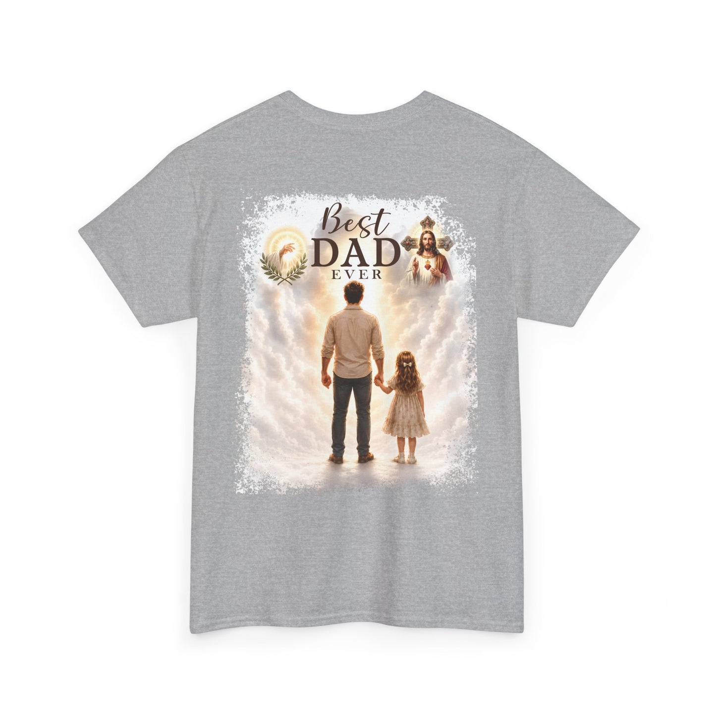 Father and Child Sunset Spiritual Design, Father's Day Gift