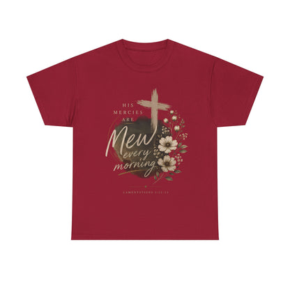 New Every Morning Christian Tee
