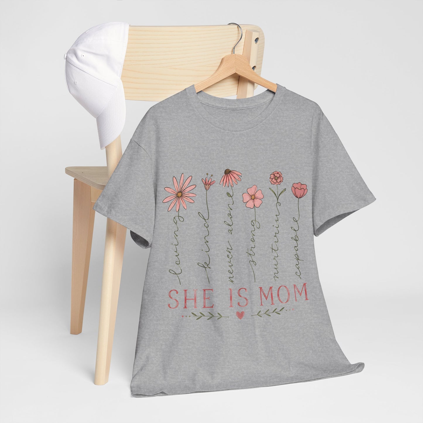 "She Is Mom" Mother's Day Tee