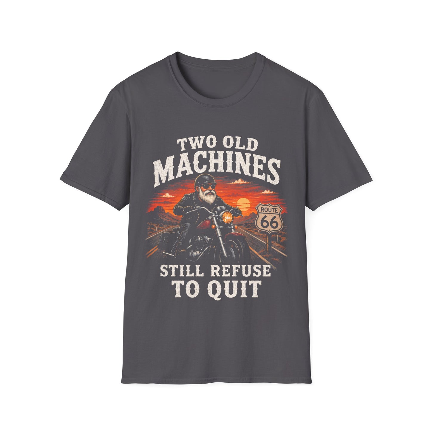“Still Refuse to Quit” Retro Biker Tee