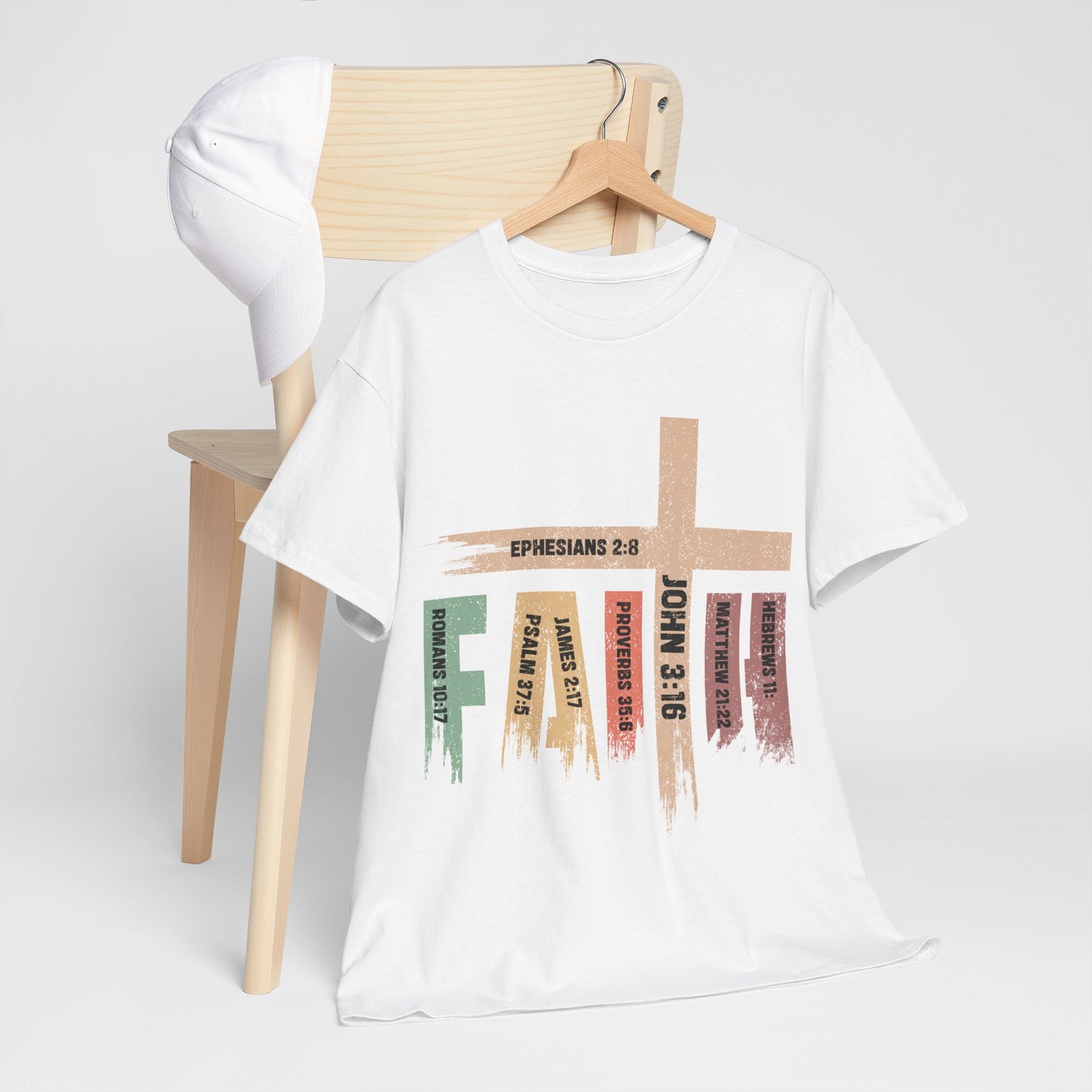 John 3:16 & Bible Verse Design  T‑Shirt