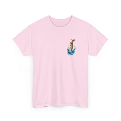 "He Lifted Me Out of the Slimy Pit" Religious Faith Psalm 40:2 Graphic Tee