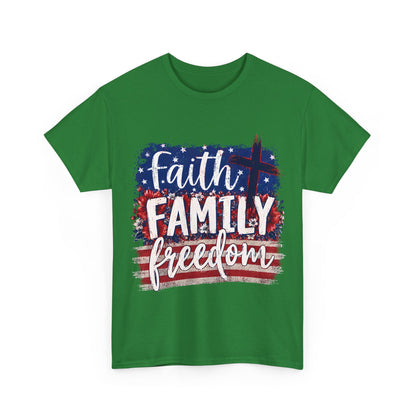Faith Family Freedom T-Shirt