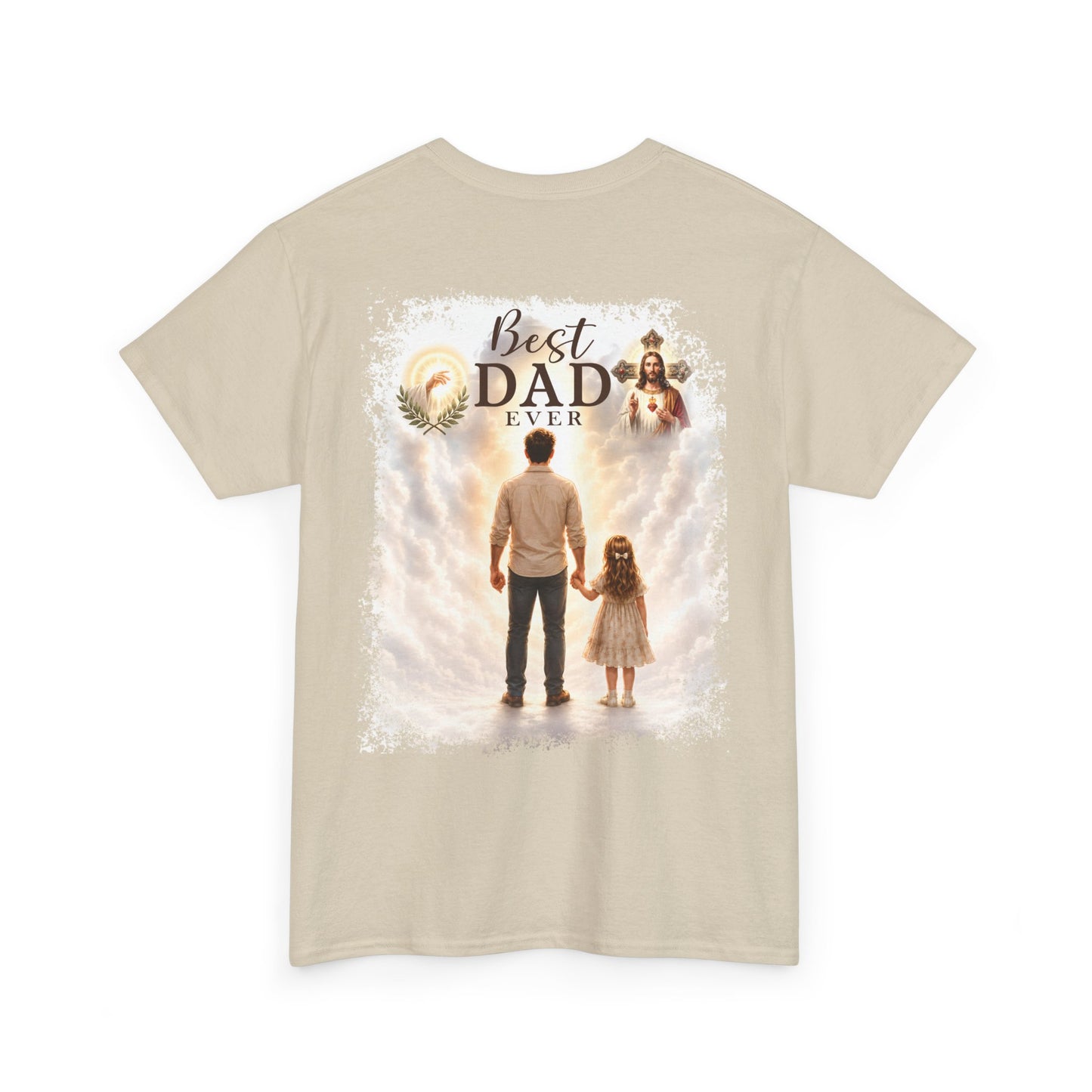 Father and Child Sunset Spiritual Design, Father's Day Gift
