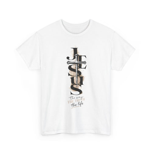 'Inevitably Me' Minimalist White T-Shirt