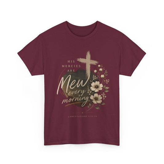 New Every Morning Christian Tee