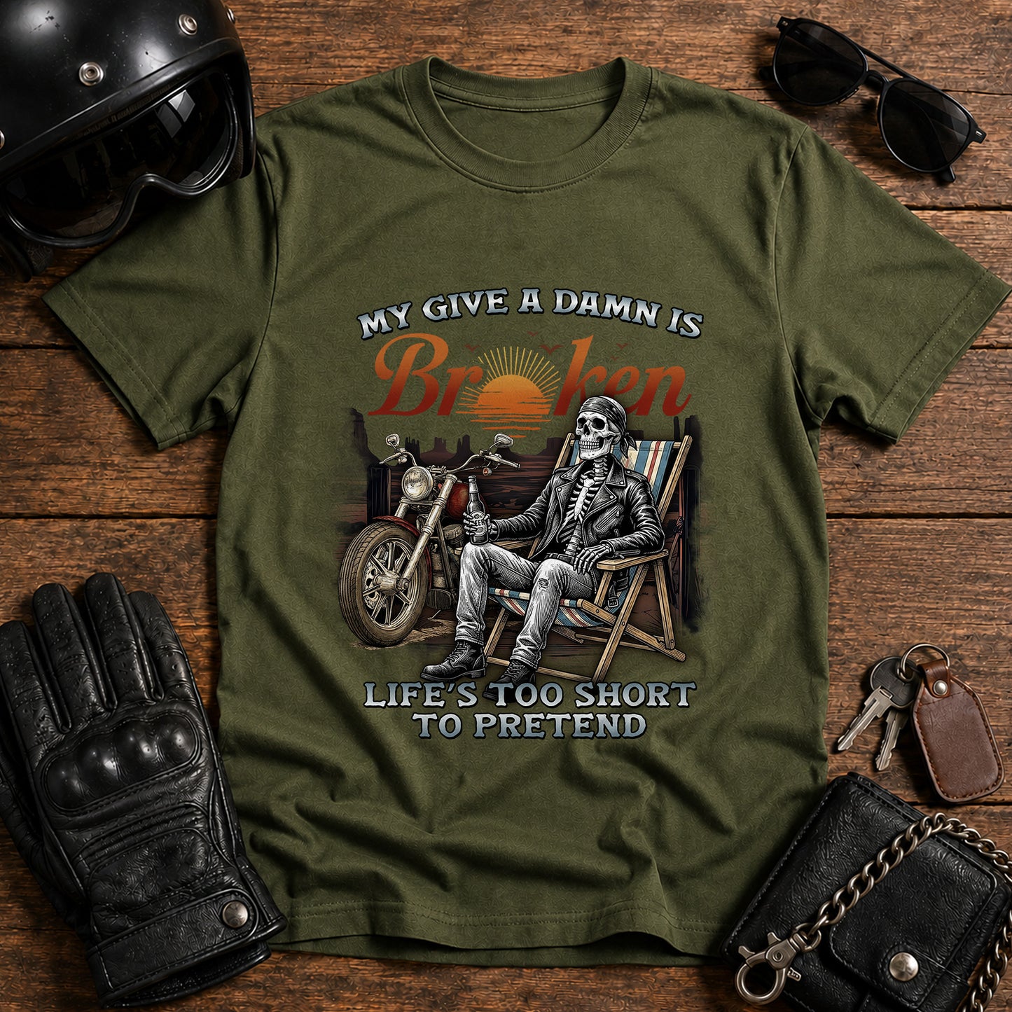 My Give A Damn Is  Broken T-Shirt