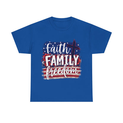 Faith Family Freedom T-Shirt