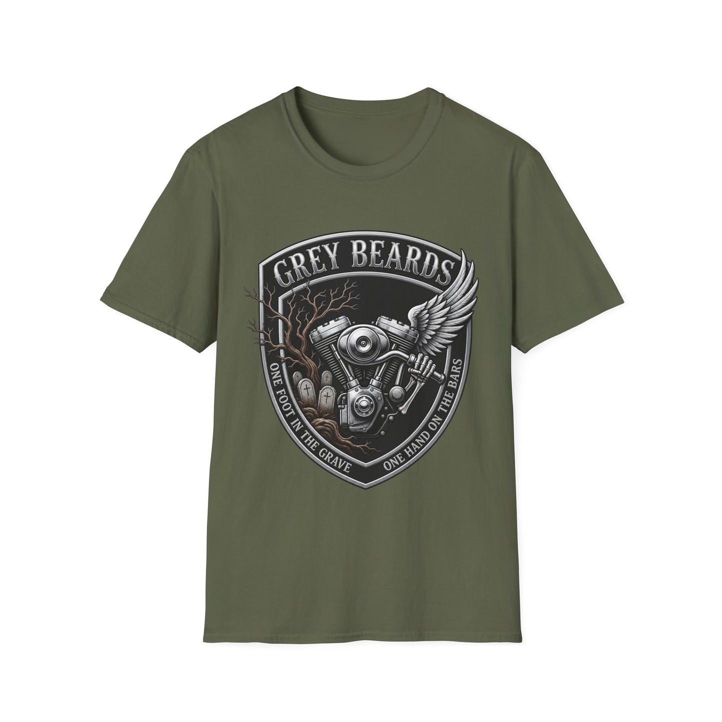 Vintage Engine Crest Tee T‑Shirt