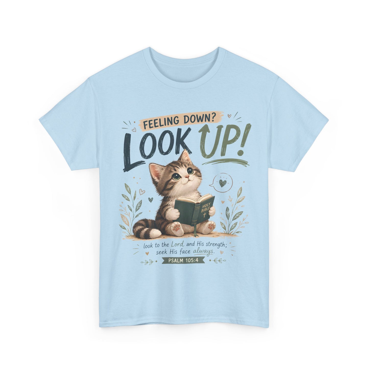 Look Up! Raccoon Graphic Tee