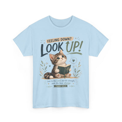 Look Up! Raccoon Graphic Tee