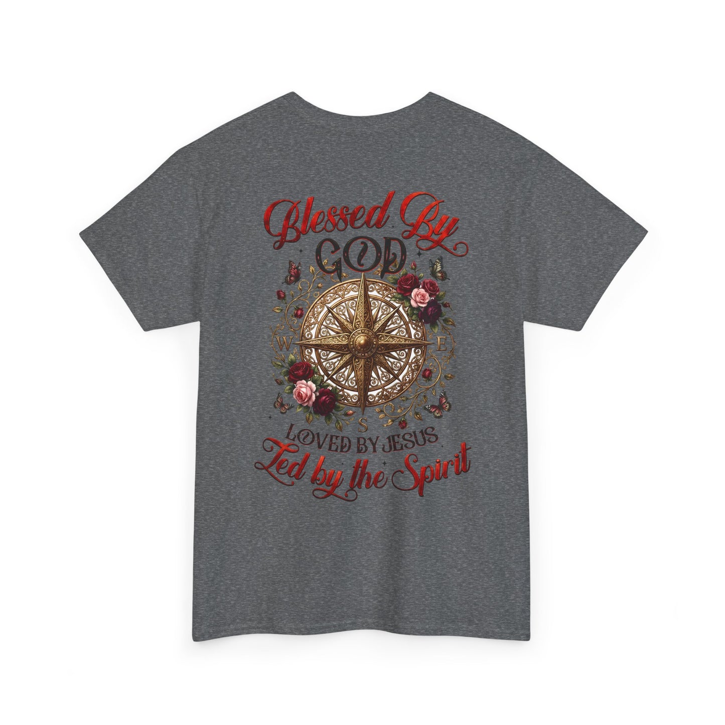 "Blessed By God, Loved By Jesus, Led By the Spirit" T-Shirt