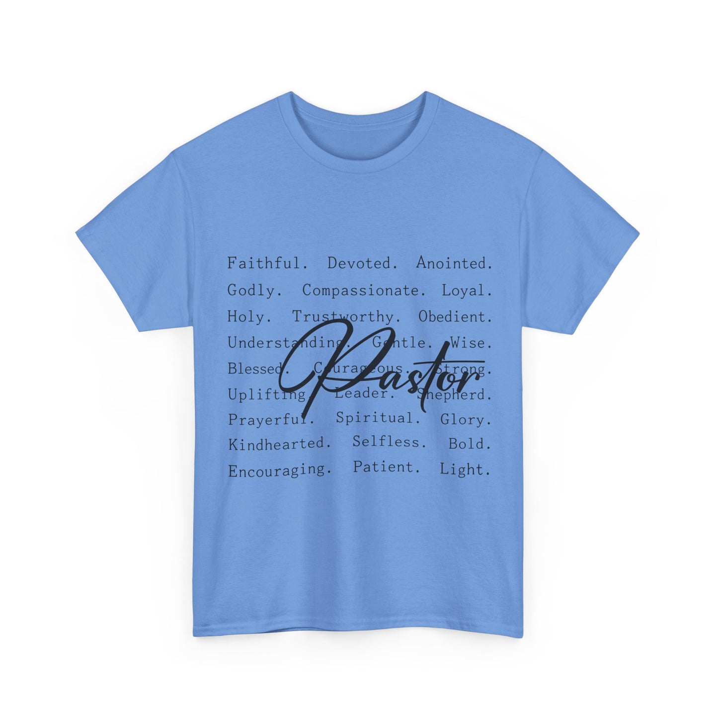 Christian Ministry Tee with Inspirational Words