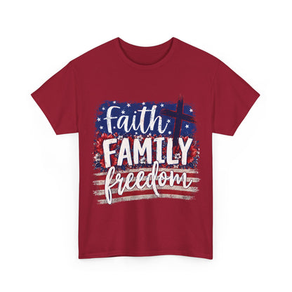 Faith Family Freedom T-Shirt