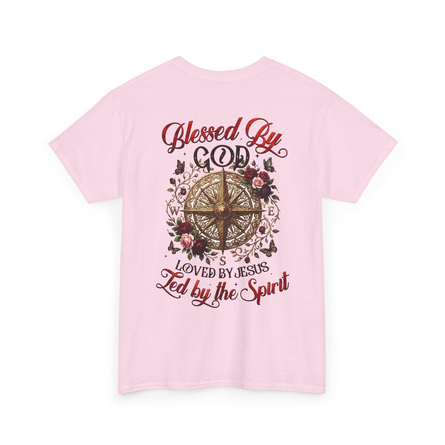 "Blessed By God, Loved By Jesus, Led By the Spirit" T-Shirt