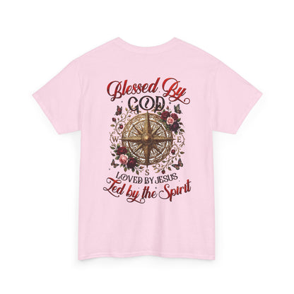 "Blessed By God, Loved By Jesus, Led By the Spirit" T-Shirt