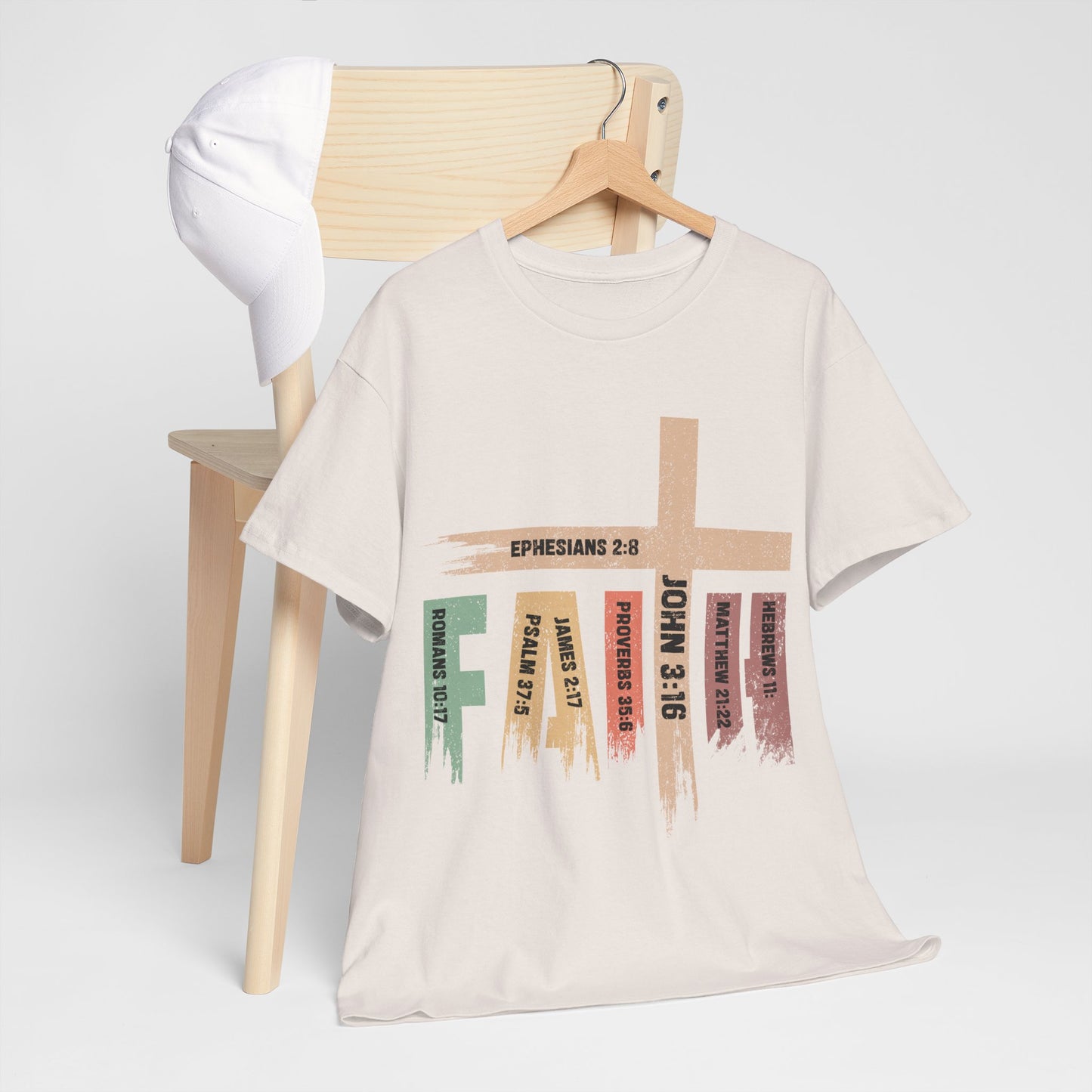 John 3:16 & Bible Verse Design  T‑Shirt