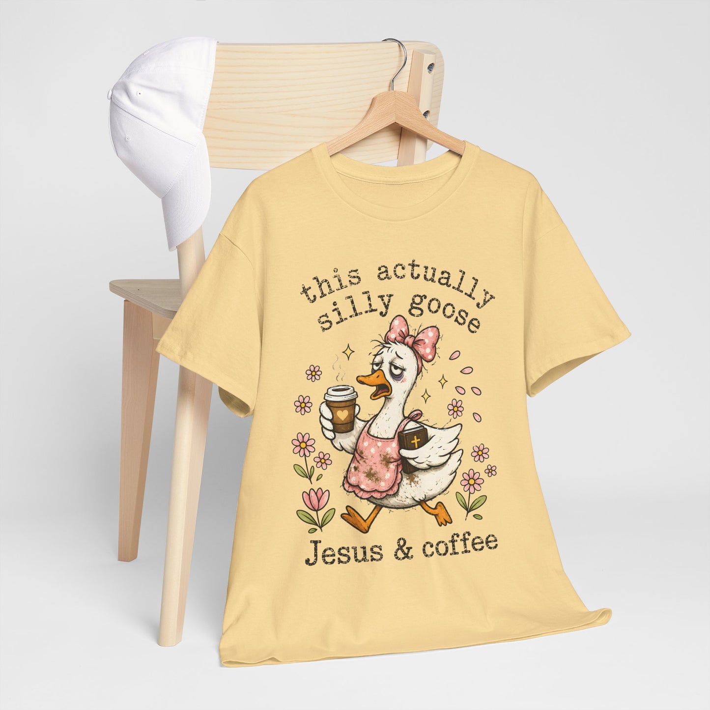 Jesus & Coffee Goose T-Shirt