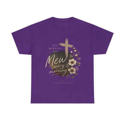 New Every Morning Christian Tee