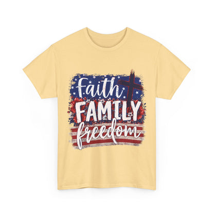 Faith Family Freedom T-Shirt