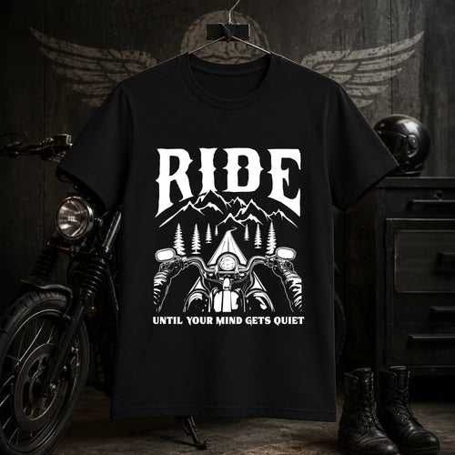 Ride Mountain Motorcycle T-Shirt